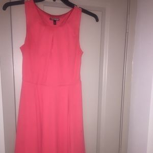 Express Tangerine Size Small Dress Keyhole